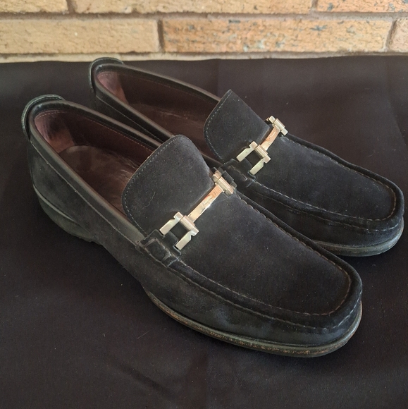 Salvatore Ferragamo Other - Salvatore Ferragamo Men's 10.5 Black Loafers